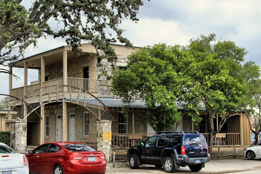 The Aue House and Hotel, built in 1878, on Boerne Stage Road in Leon Springs